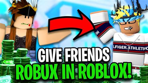 How To Give Friends Robux In Roblox Easiest Method Youtube