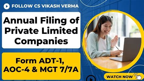 What Is The Annual Filing Of Companies ROC Annual Compliances Form