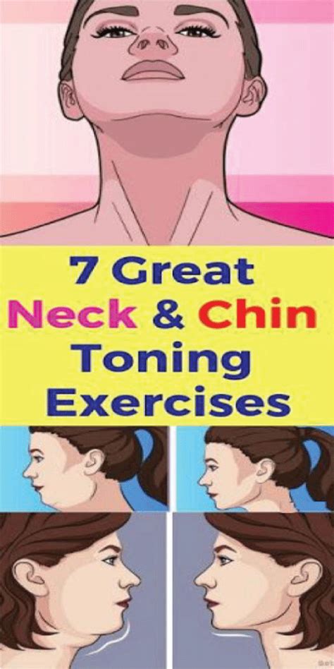 Here Are 7 Great Neck And Chin Toning Exercises Chin Toning Chin