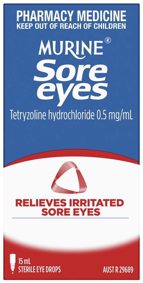 Murine Sore Eyes Drops 15ml Galluzzos Chemist