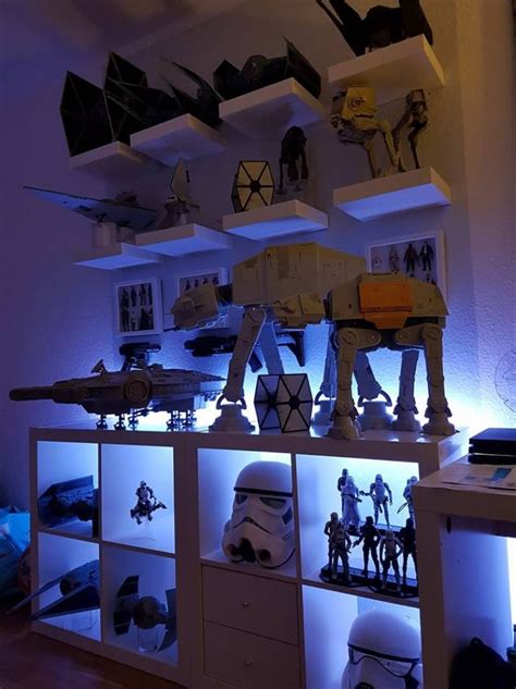 Star Wars Decor Star Wars Art Legos Lego Room Decor Lego Display