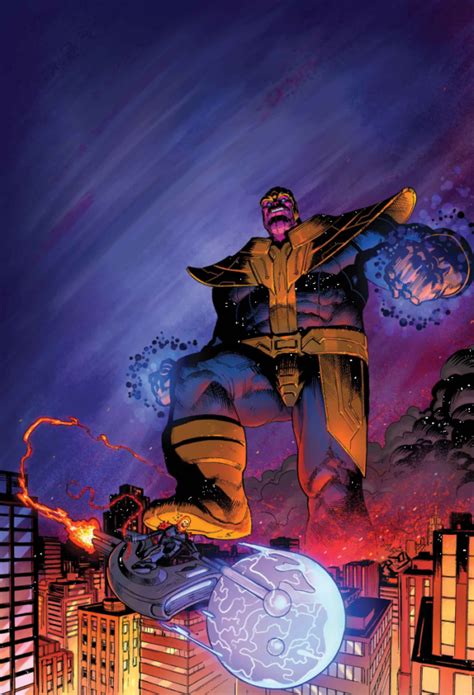 The Cosmic Ghost Rider Takes You On A Twisted Journey In Thanos Annual