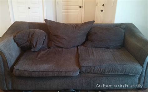 How To Revive Your Saggy Couch An Exercise In Frugality