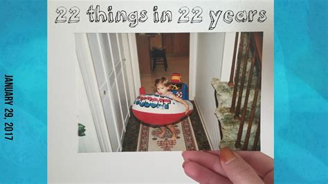 22 things i ve learned in 22 years youtube