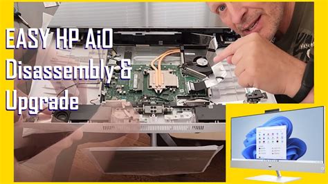 EASY HP Pavilion All In One Disassembly Upgrade Memory Drive CPU