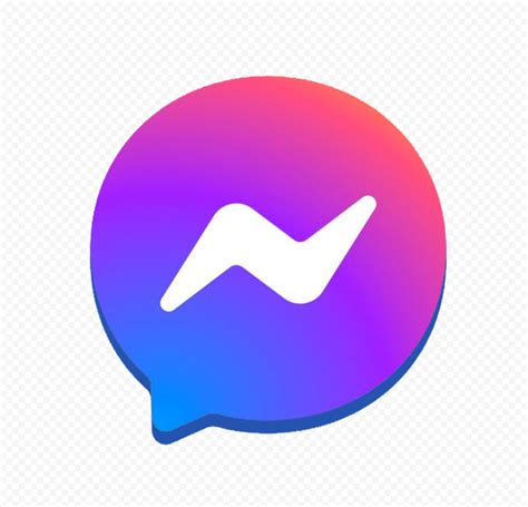 Hd Aesthetic New Facebook Messenger Icon Logo Png Citypng