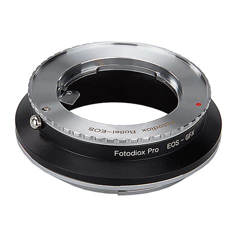 fotodiox pro lens mount double adapter rollei 35 sl35 slr and canon eos ef ef s d slr
