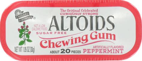 Altoids Peppermint Chewing Gum 105 Oz Kroger