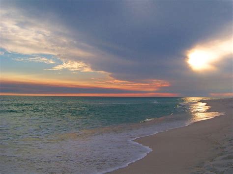 Gulf Islands Natl Seashore Sunset Larry Roby Flickr
