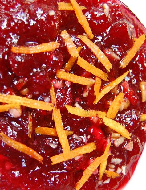 Add the cranberries and continue to simmer, uncovered, until half the berries pop. Cranberry Walnut Relish Recipe - Orange Cranberry Sauce Recipe | Martha Stewart - In that one ...