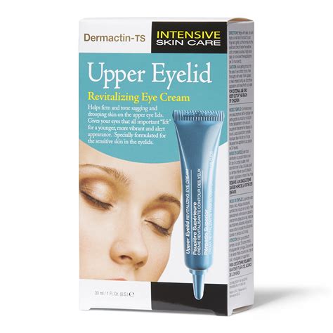 Dermactin Ts Upper Eyelid Revitalizing Cream Helps Firm And Tone