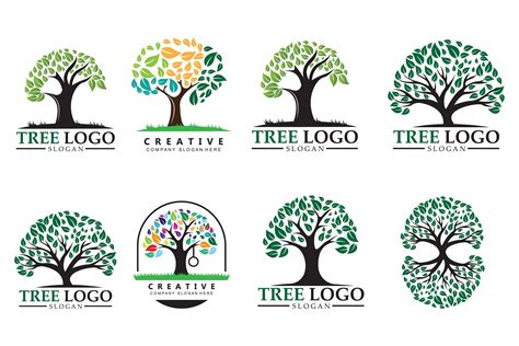 Tree Logo Design Graphic By Ar Graphic · Creative Fabrica