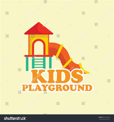 Kids Playground Logo Stock Vector Royalty Free 503786059 Shutterstock