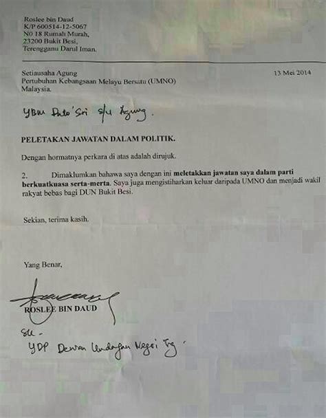 Sample resignation letter malaysia 1 month notice 1. Sample Resignation Letter 24 Hours Notice - Top Sample x