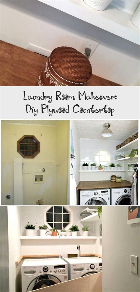 Come join the discussion about tools, projects, builds, styles, scales, reviews, accessories, classifieds, and more! laundry room makeover diy plywood countertop #laundryroom #laundryroomDoor #Farm... laundry roo ...