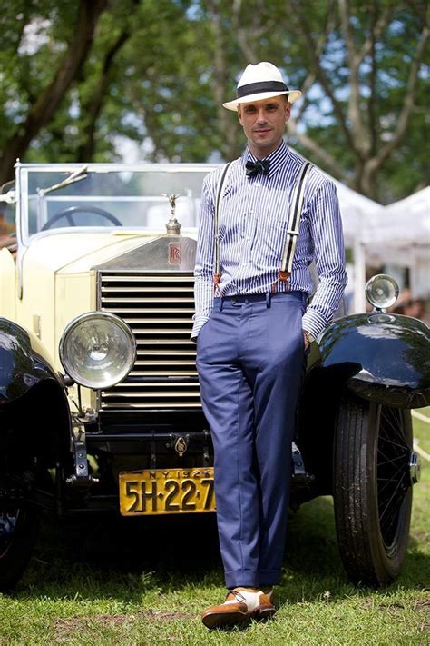 Jazz Age Lawn Party Party Outfit Men 1920s Mens Fashion