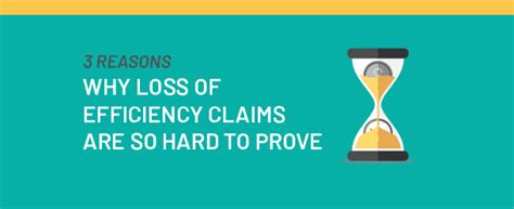 3 Reasons Loss Of Efficiency Claims Are Hard To Prove Mbp