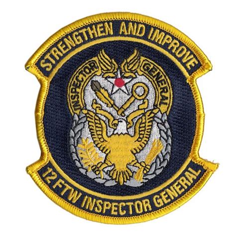 12 Ftw Ig Patch 12th Flying Training Wing Patches
