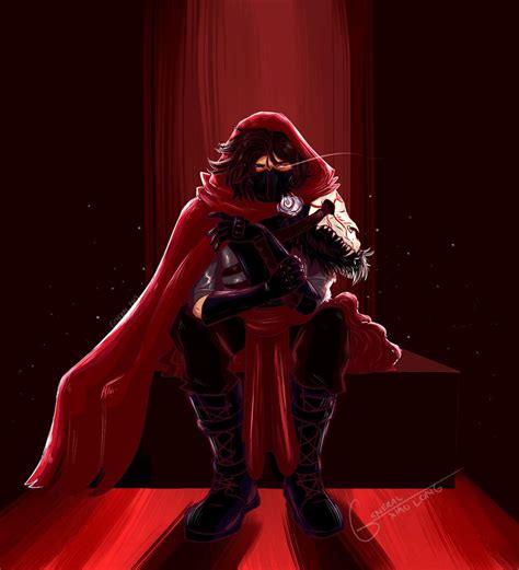 Evil Au Ruby Rose Rwby Amino