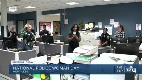 Milwaukee Officers Celebrate National Police Womans Day