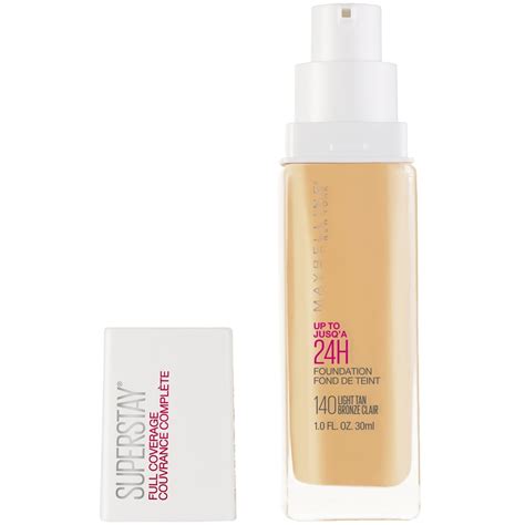 Maybelline Super Stay Full Coverage Liquid Foundation Makeup Light Tan