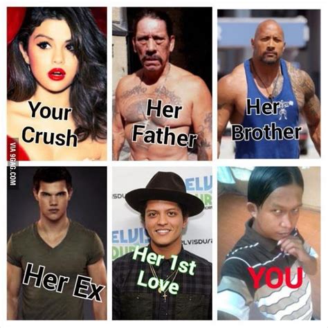 Your Crush Her Father Her Brother Her Ex Her 1st Love You ~ Joke All