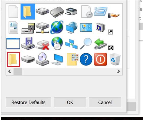 Changing Default Folder Icon For All Folders On Windows 10