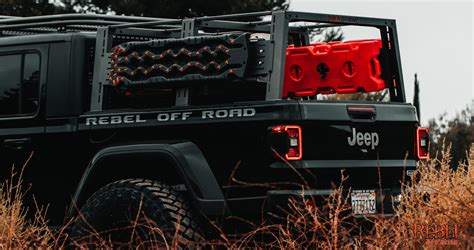 XPLOR Full & Half Jeep Gladiator Bed Racks - REBEL OFF ROAD