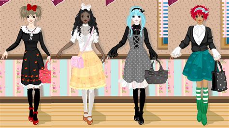 Casual Lolita Dress Up Game By Pichichama On Deviantart