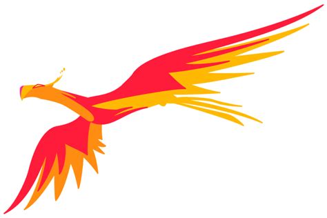 Transparent Flying Phoenix - Phoenix gibson flying v rocky the flying ...