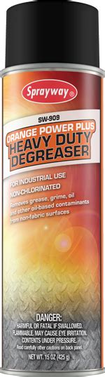 Industrial Heavy Duty Orange Power Plus Sprayway Inc Pioneers In