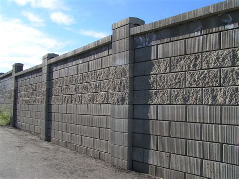 Cement Block Fence Designs Concrete Block Walls Cinder Block Walls