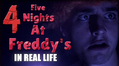 Five Nights At Freddys In Real Life 4 Fnaf En La Vida Real Youtube