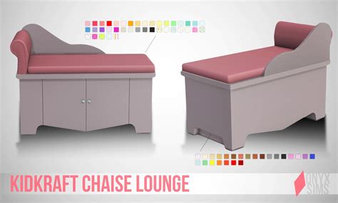 Sims 4 Ccs The Best Kid Kraft Chaise Lounge By Onyx Sims
