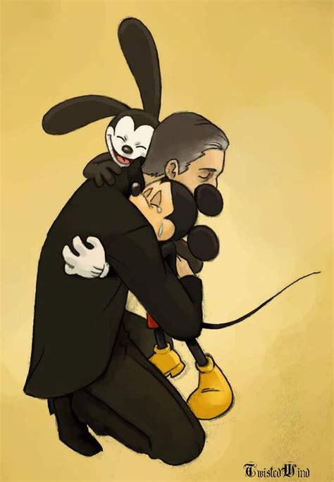 Oswald is considered to be the first disney character (although the alice comedies predate him). Oswald the Lucky Rabbit favourites by Biruka on DeviantArt