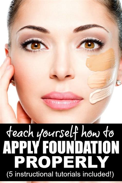 5 Tutorials To Teach You How To Apply Foundation Like A Pro Makeup