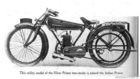 Silver Prince And Indian Prince Motorcycles