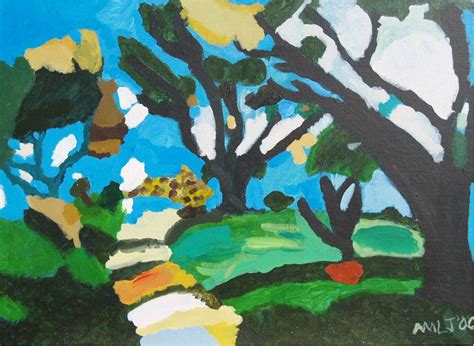 Based On Landscape 1918 By Henri Matisse Abstract Trees Henri Matisse
