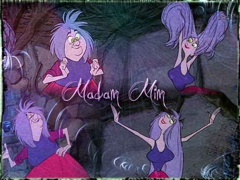 Mad Madame Mim From Disneys Sword In The Stone Is A 3w4 Dark Disney