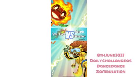 Plants Vs Zombies Daily Challenge Solar Flare Vs Electric Boogaloo
