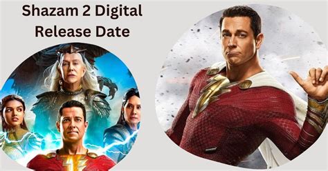 Shazam 2 Digital Release Date Get The Latest News Here
