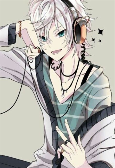 Pin By Cheezzy ˏ₍ ɞ ₎ˎ On Images（ΦωΦ） Anime Boy With Headphones