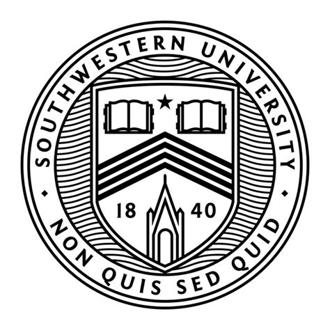 Southwestern University Crest In 2020 Logos College Logo Southwestern