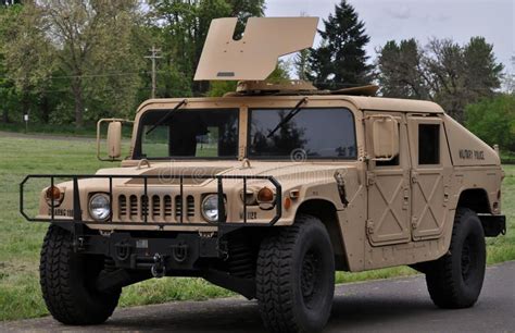 Humvee A Military Police High Mobility Multipurpose Wheeled Vehicle