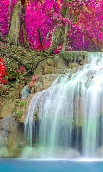 Beautiful Waterfall Waterfall Cool Bonito View Hd Wallpaper Peakpx