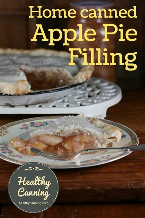This is done so that all the bacteria is killed and the jars are sealed and can sit on a shelf instead of in the freezer. Apple Pie Filling | Recipe | Canned apple pie filling ...