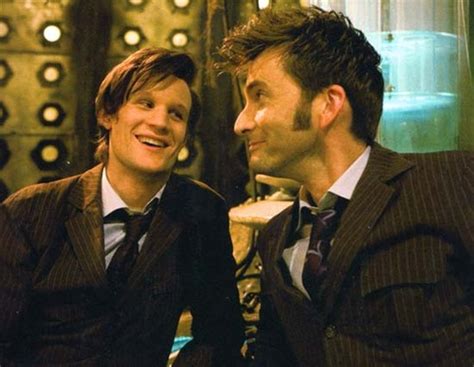 Matt Smith Says His First Doctor Was David Tennant
