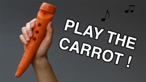 How To Turn A Carrot Into A Recorder That Eric Alper