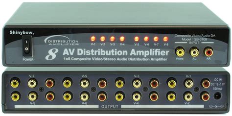 Audiovideo Distribution Amplifier