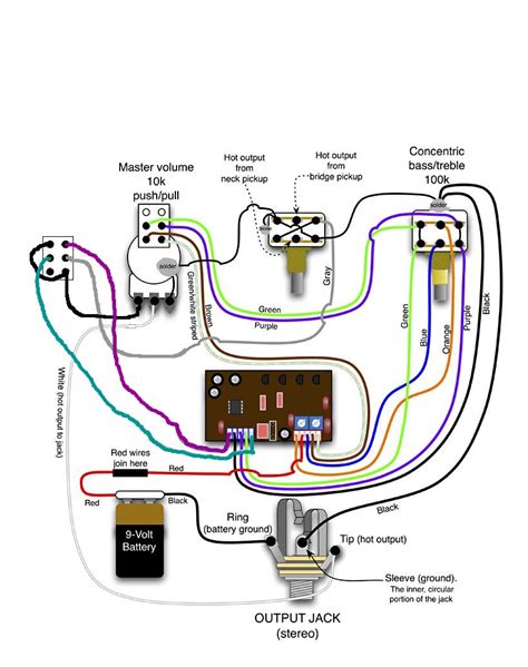 Electronic circuit diagram and layout. And now for something completely different: Wiring diagram ...